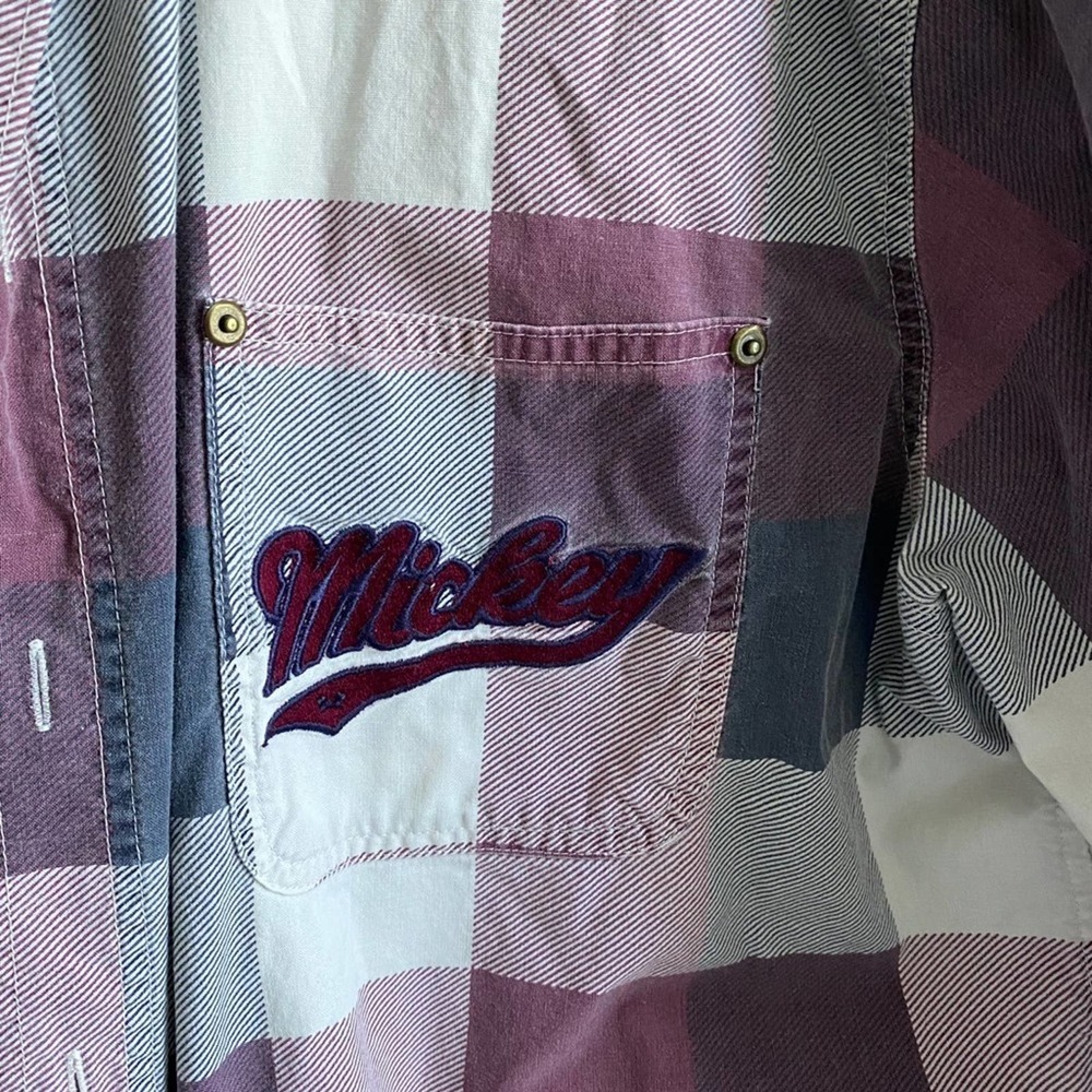 Vintage Mickey Mouse Button Down Top - image 2